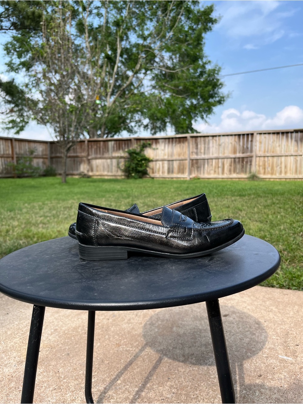Life Stride Madison Leather Penny Loafers Black - Picture 5 of 9
